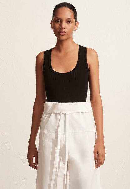 Matteau | Fisherman Drawcord Pant - White