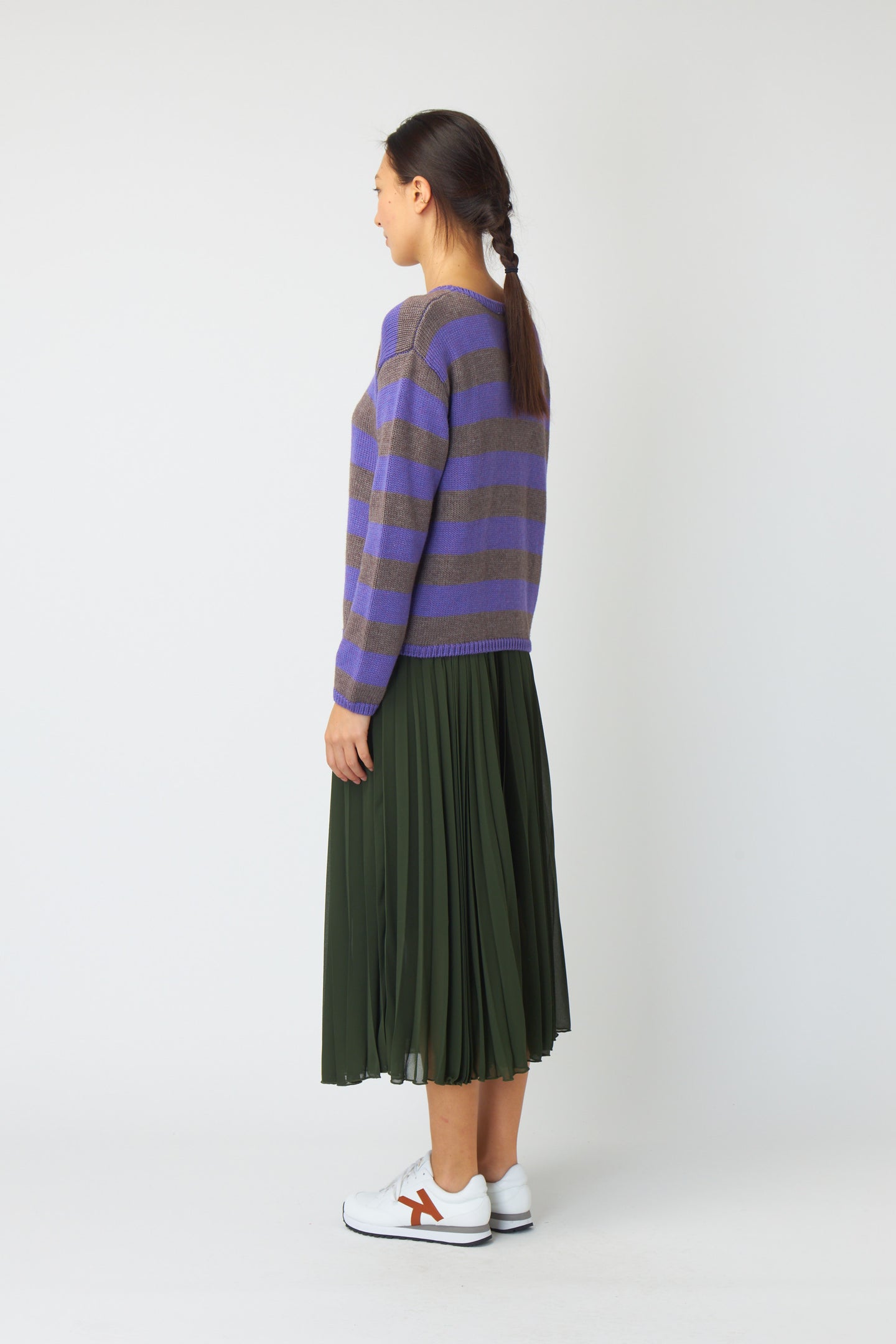 Kate Sylvester | Woolly Stripe Jumper - Violet