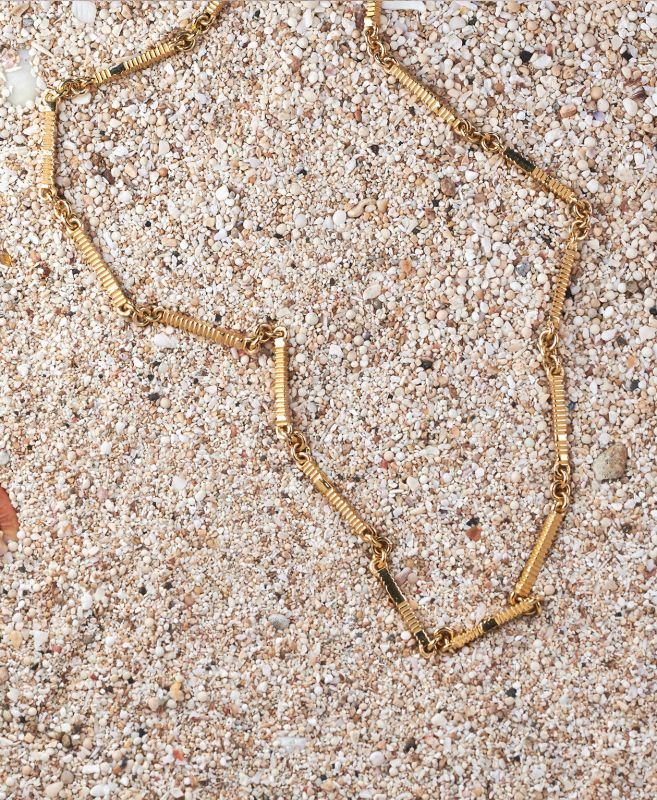 Zoe & Morgan | Ameena Chain 40cm - 22k Gold Plate