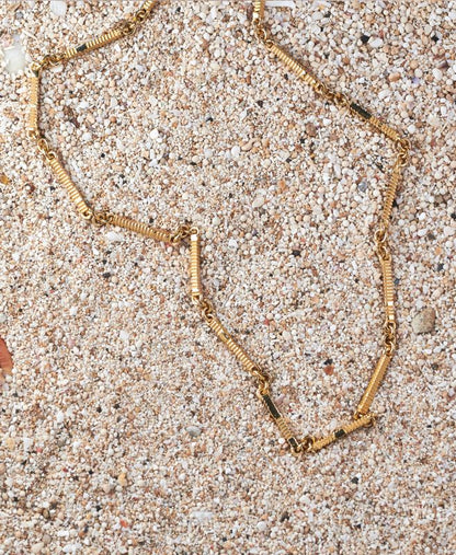 Zoe & Morgan | Ameena Chain 40cm - 22k Gold Plate