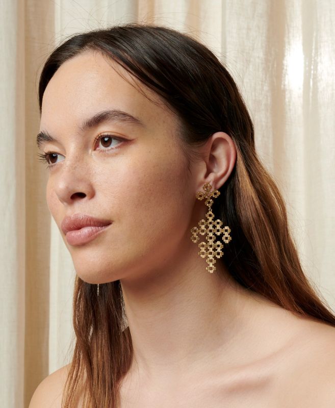 Zoe & Morgan | Chimi Earrings - Gold