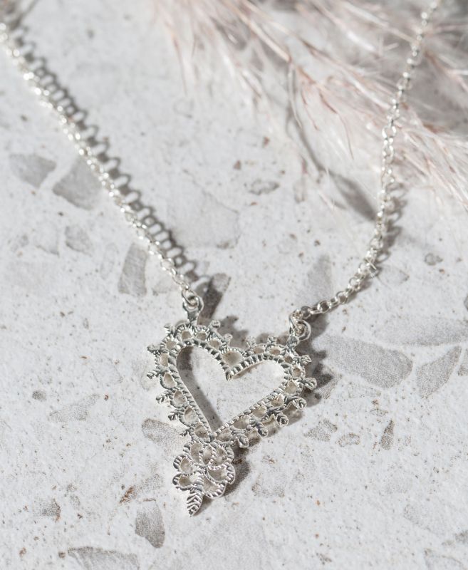 Zoe & Morgan | Gypsy Love Necklace - Silver