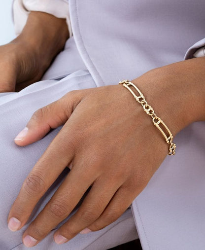 Zoe & Morgan | Prana Bracelet - 22K Gold Plated