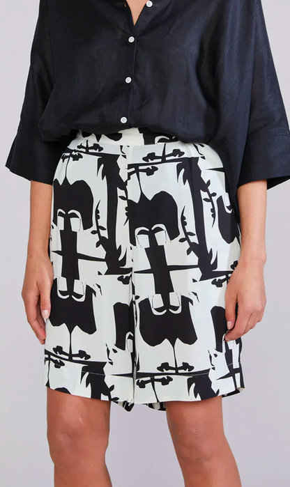 Laing | Scout Printed Short - Black