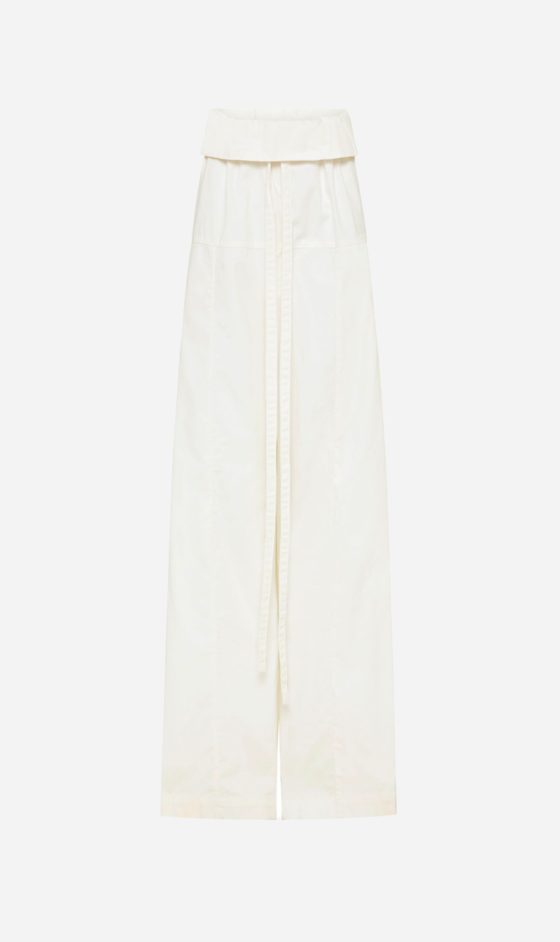 Matteau | Fisherman Drawcord Pant - White